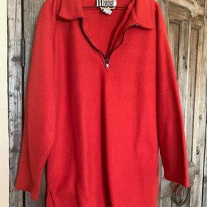 Authentico Forenza Accept No Substitutions fleece pullover, Size L